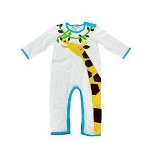 Powell Craft Long Sleeve Romper Giraffe 🦒